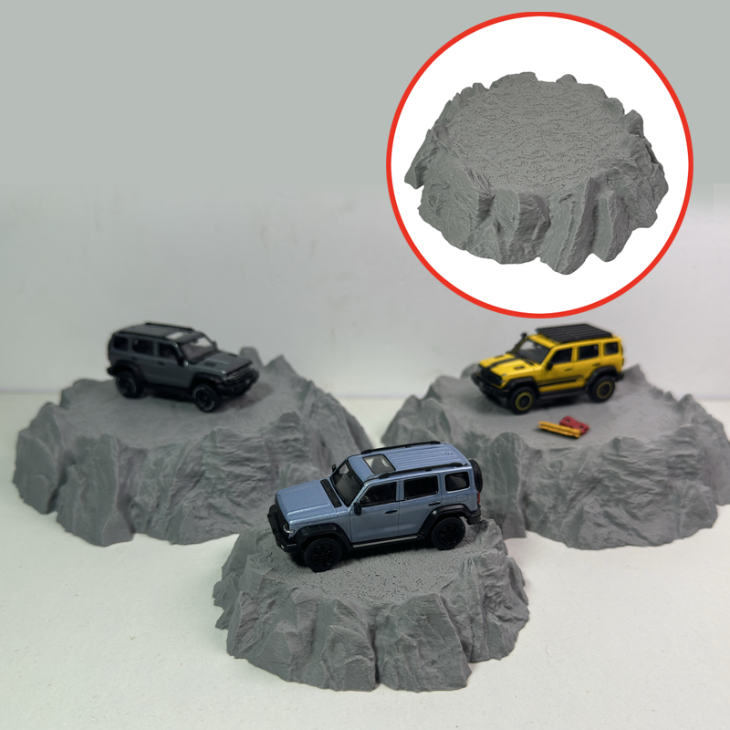 3D Printing Diecast Cars - ฐานวางโมเดลรถไดแคสต์ขนาด 1/64 แบบพิมพ์ 3 มิติ 1