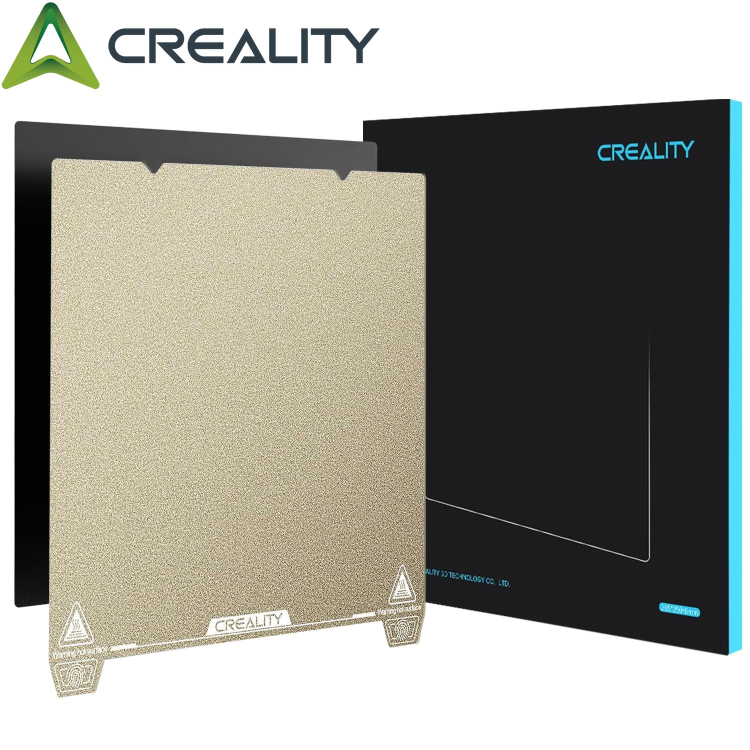 Pei Sheet - Creality PEI เตียงเหล็กสปริงแม่เหล็ก 235x235 มม.-พื้นผิวทนความร้อนสําหรับ Ender