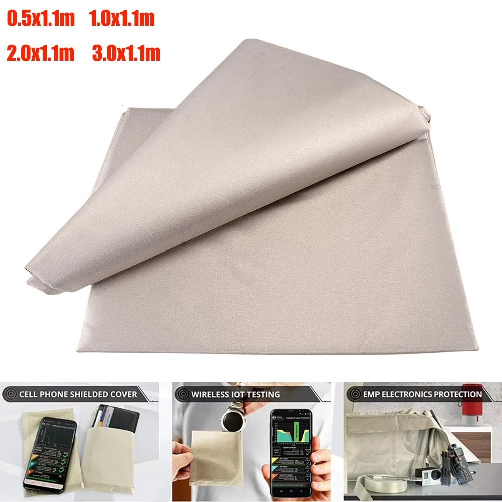 3D Printing On Fabric - ผ้าโพลีเอสเตอร์ผสมนิกเกิลทองแดงนำไฟฟ้า ป้องกันคลื่นวิทยุ/RF ป้องกันสัญญาณรบกวน