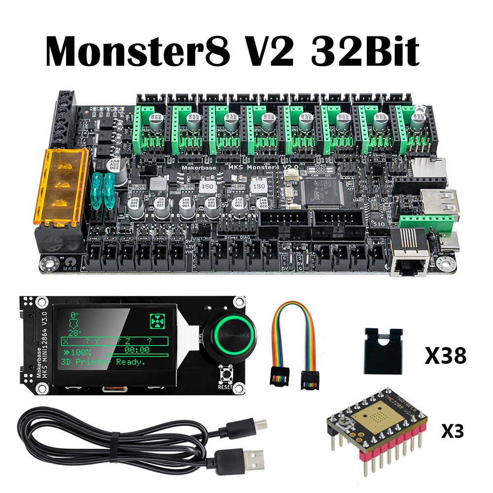 3D Printing Table - Makerbase MKS 32Bit V2 Monster8 168MHz
