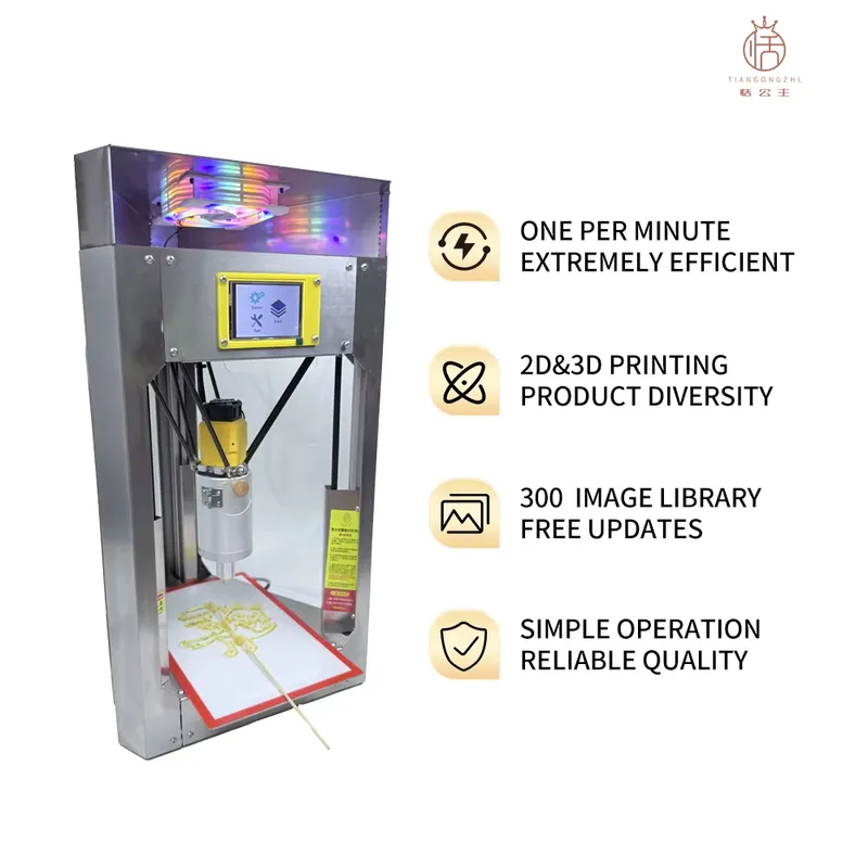 3D Printing Vendor - เครื่องพิมพ์น้ำตาล 3D รุ่น TH3D-170 พร้อมใบรับรอง CE