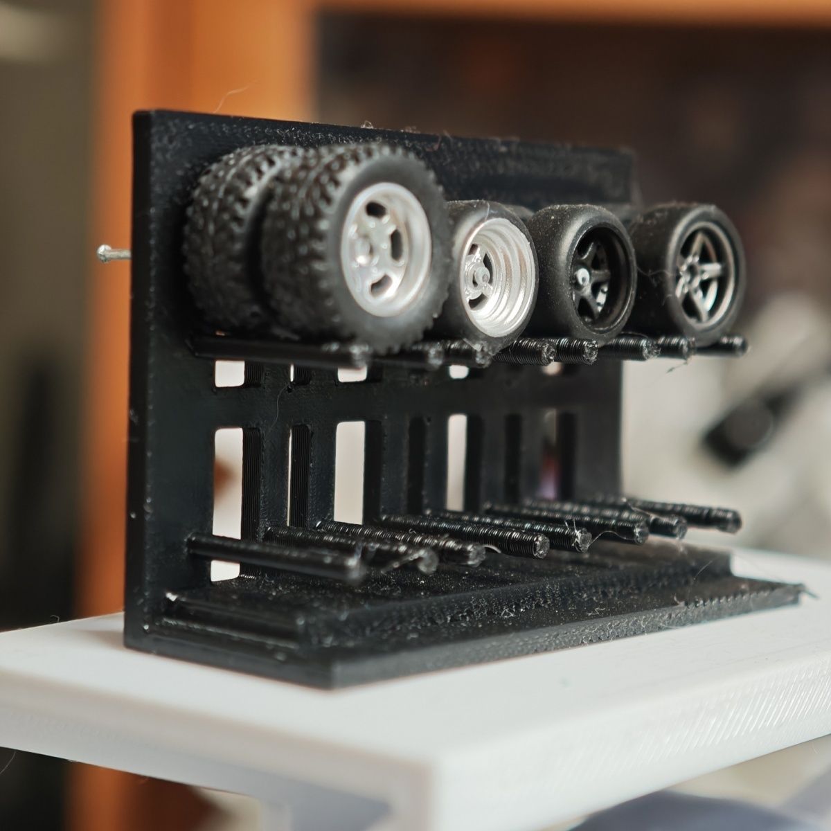 3D Printing Table - ชั้นวางยางพลาสติกพิมพ์ 3 มิติ ฉากทราย ไดโอรามา