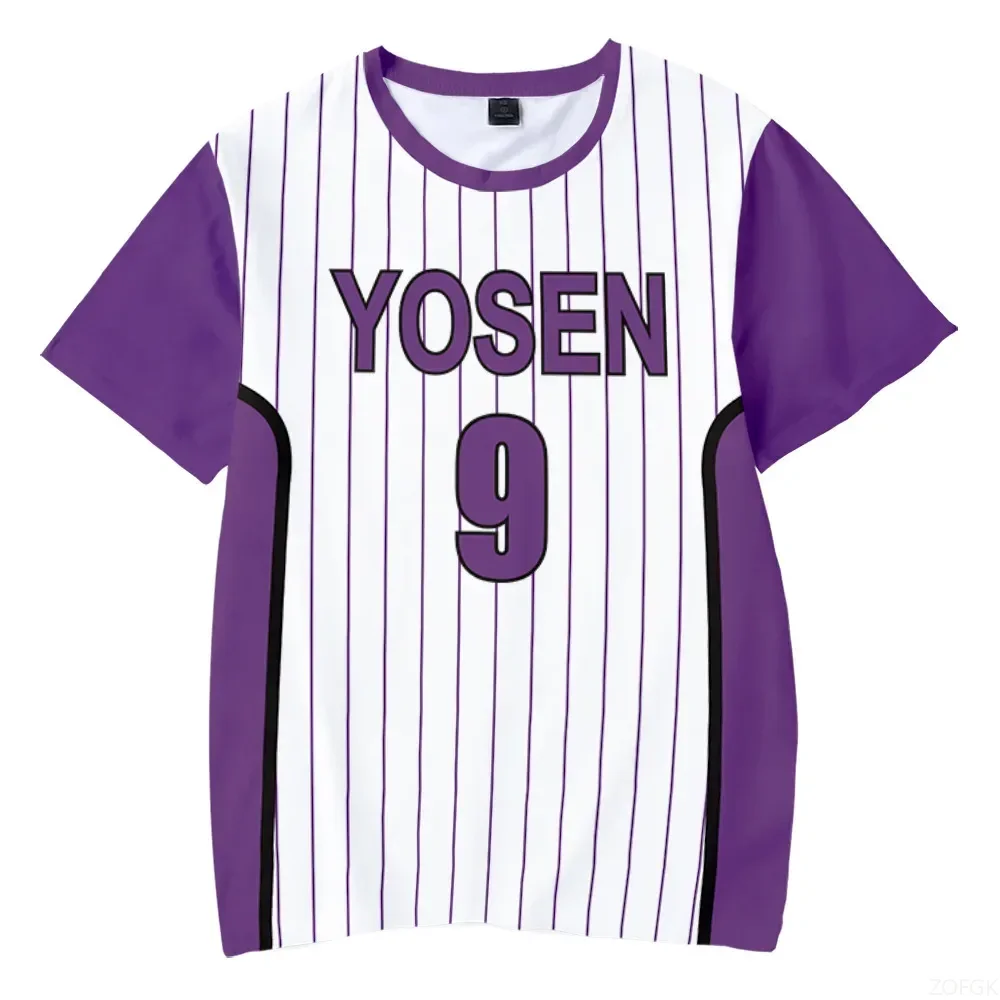 3D Printing Jersey - 3D ผู้ชายและผู้หญิงแขนสั้นเสื้อยืดที่น่าสนใจกลางโรงเรียนอะนิเมะภาพเคลื่อนไหวบทบาทเล่นเสื้อผ้าฤดูร้อนสบายๆเสื้อยืด