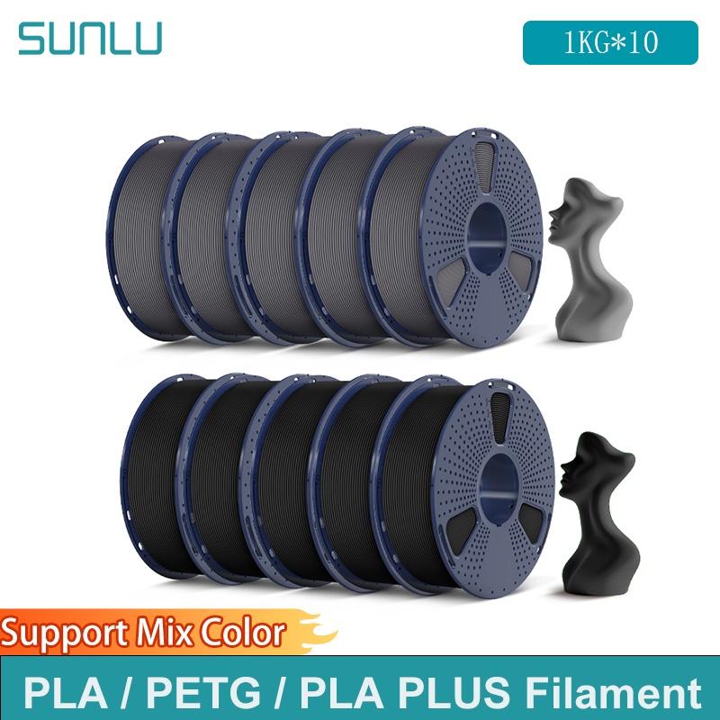 3D Printing Nylon Filament - SUNLU 10 กก. เส้นพลาสติก PLA/PETG/PLA PLUS/ใส