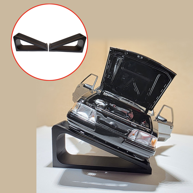 3D Printing Diecast Cars - แท่นวางรถโมเดลขนาด 1/18 1/24 แบบตั้งข้าง ผลิตจากพลาสติก PLA