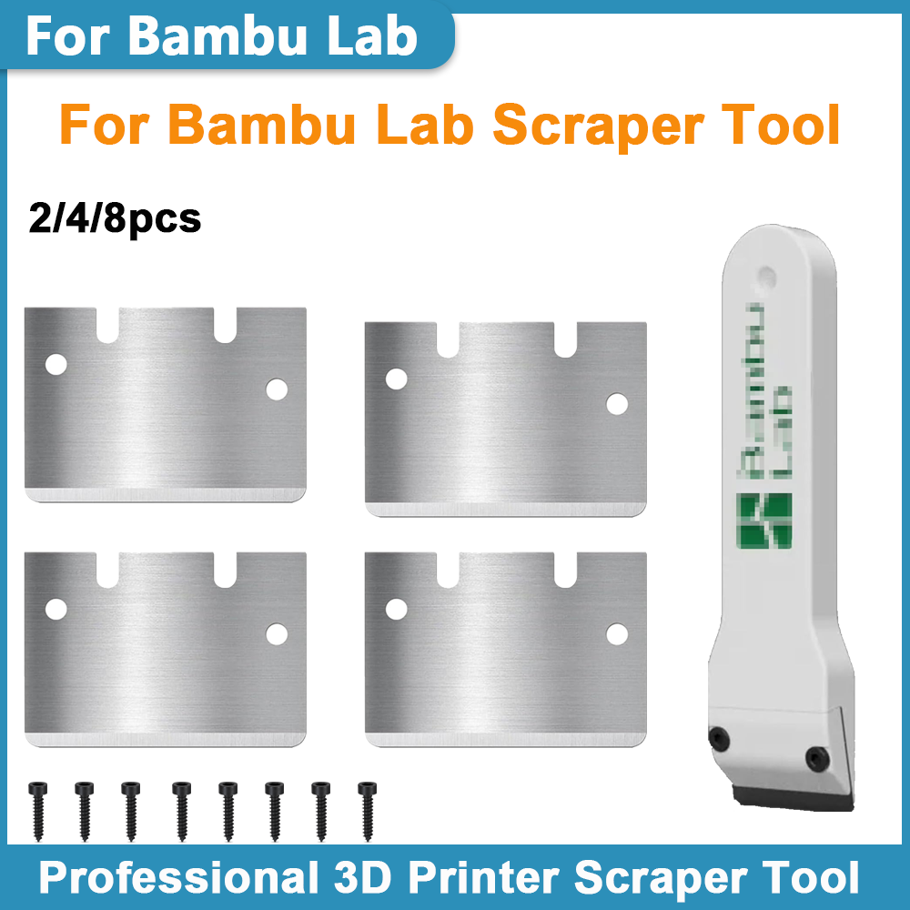 Print Removal Spatula - ที่ขูดโลหะสำหรับเครื่องพิมพ์ 3 มิติ ระดับมืออาชีพ สำหรับ Bambu
