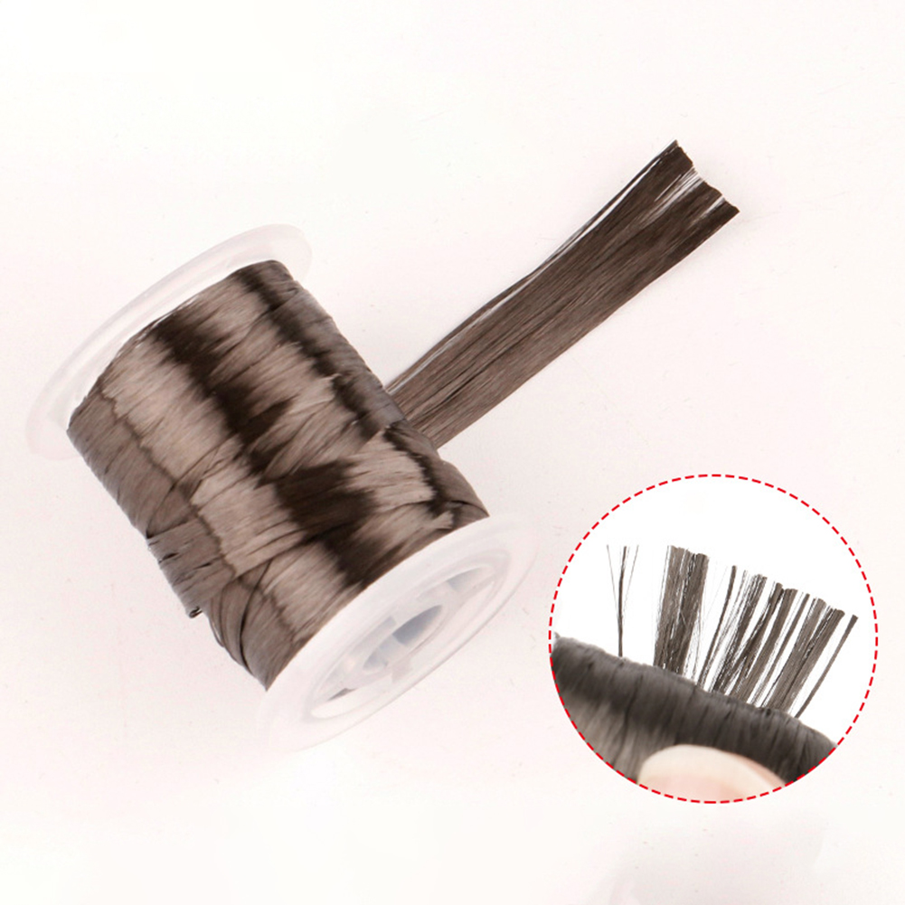 Carbon Fiber Filament - ห่วงนำเบ็ดตกปลาสำหรับร้อยเอ็นตกปลาอุปกรณ์เสริมสำหรับร้อยเอ็นตกปลาสำหรับร้อยเชือกผูกสำหรับต่อสายเบ็ด