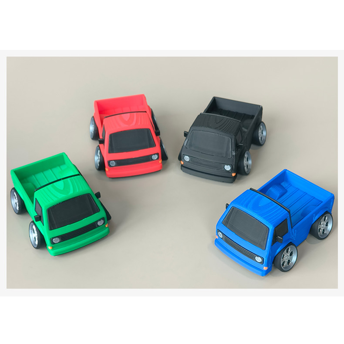 รถกระบะเรโทร T3 ของเล่นพิมพ์ 3 - 3D Printing Diecast Cars บทวิจารณ์และราคา