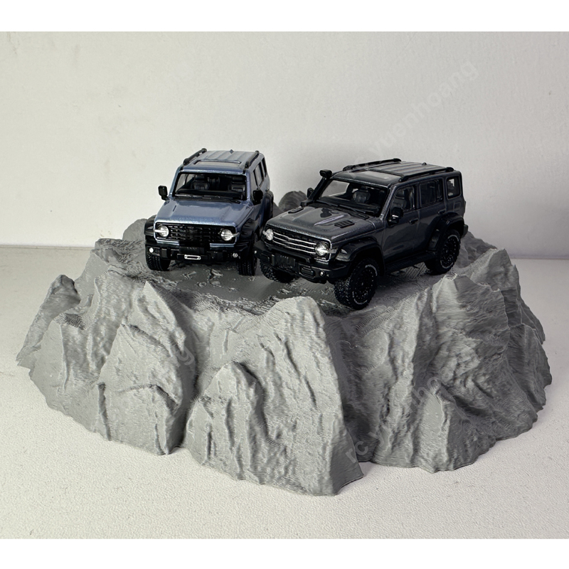ฐานวางโมเดลรถไดแคสต์ขนาด 1/64  - 3D Printing Diecast Cars บทวิจารณ์และราคา