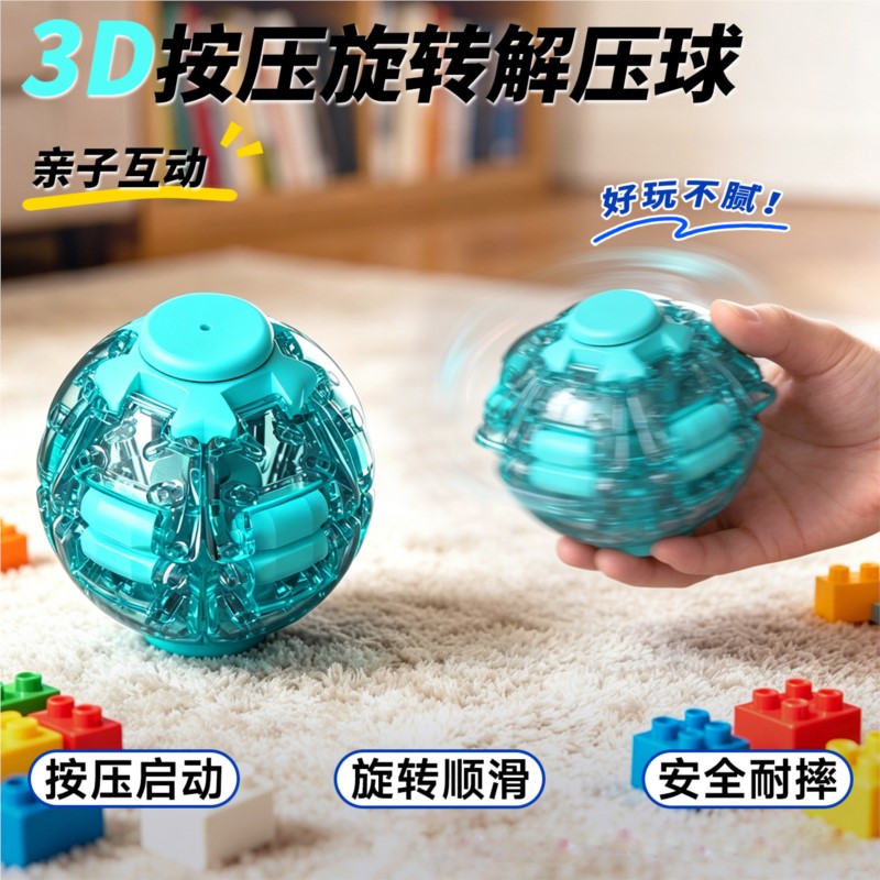 ลูกบอลคลายเครียด หมุนได้อย่างร - 3D Printing Table บทวิจารณ์และราคา