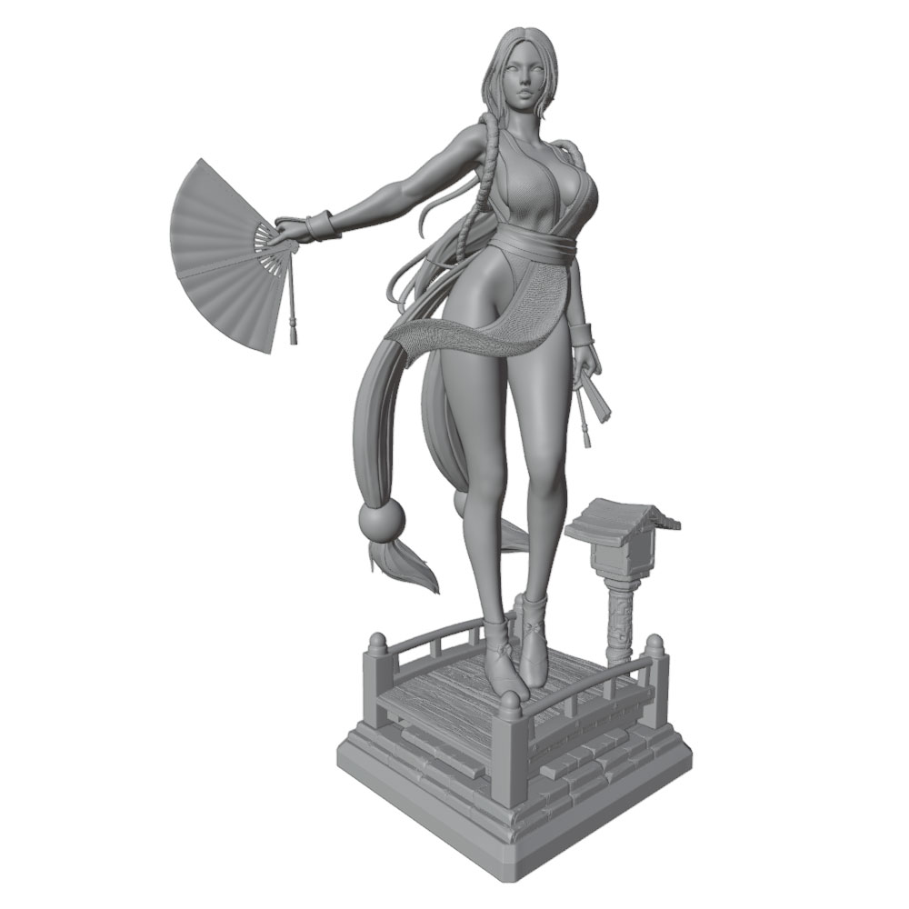 โมเดลเรซินขนาดเล็ก 1/24 ของสาว - 3D Printing Apps บทวิจารณ์และราคา