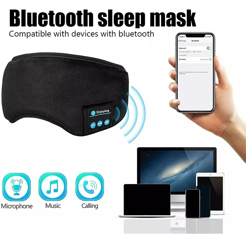 หน้ากากปิดตา 3 มิติ พร้อมหูฟัง - 3D Printing Mask บทวิจารณ์และราคา