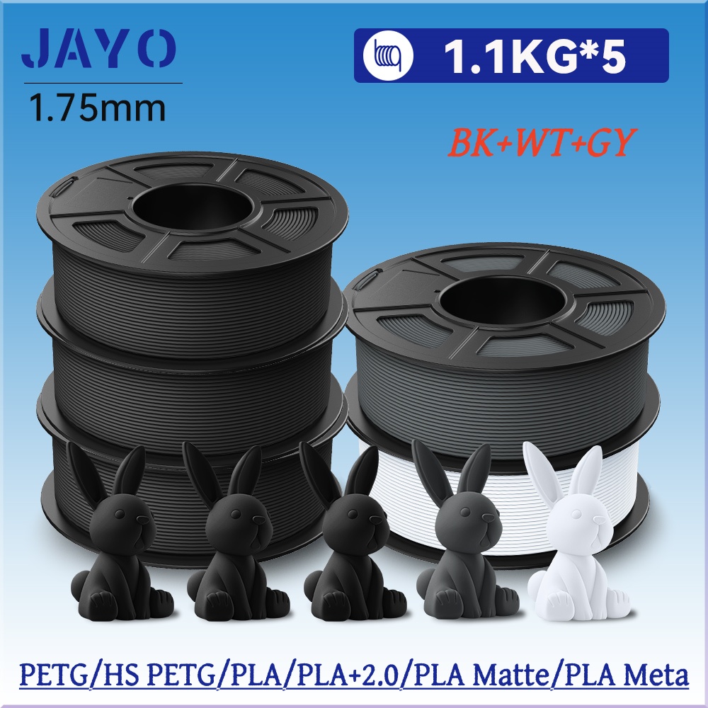 เจโย 5 ม้วน เส้นพลาสติกสำหรับเ - 3D Printing Nylon Filament บทวิจารณ์และราคา