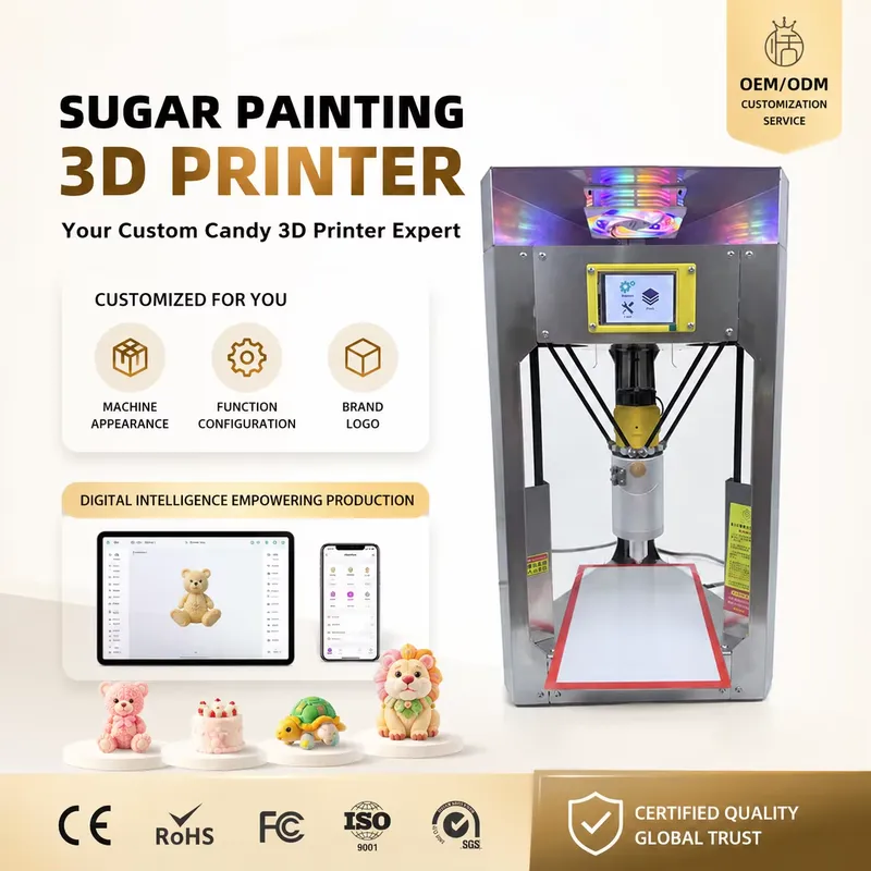 เครื่องพิมพ์น้ำตาล 3D รุ่น TH3 - 3D Printing Vendor บทวิจารณ์และราคา
