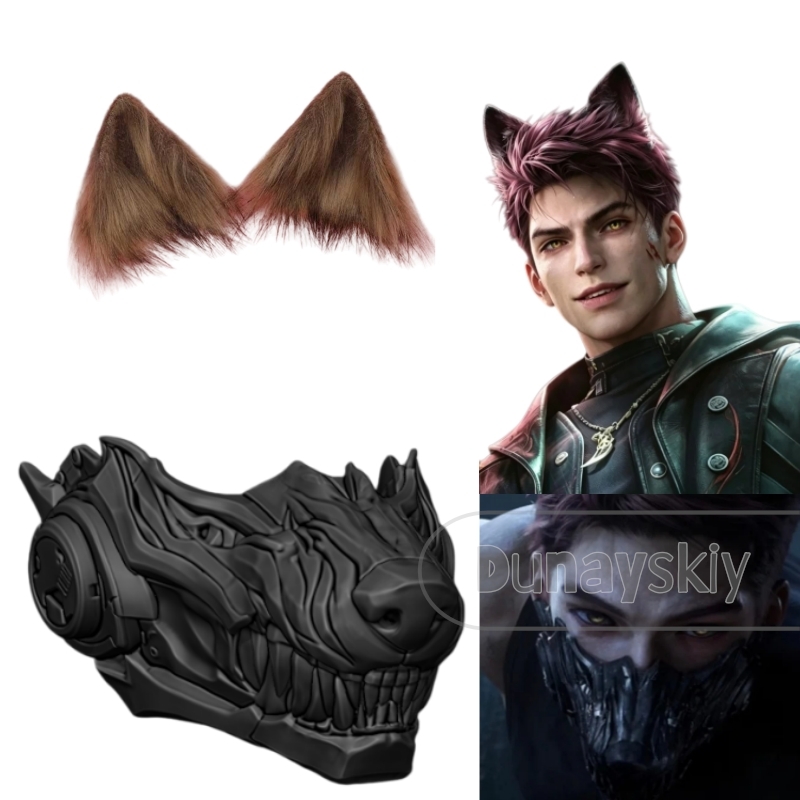 หน้ากากคอสเพลย์วาลโก วูล์ฟ จาก - 3D Printing Mask บทวิจารณ์และราคา