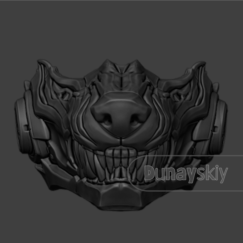 หน้ากากคอสเพลย์วาลโก วูล์ฟ จาก - 3D Printing Mask บทวิจารณ์และราคา