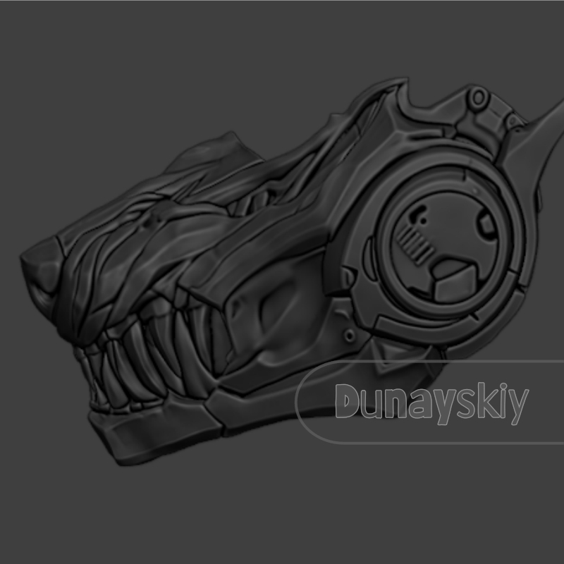 หน้ากากคอสเพลย์วาลโก วูล์ฟ จาก - 3D Printing Mask บทวิจารณ์และราคา