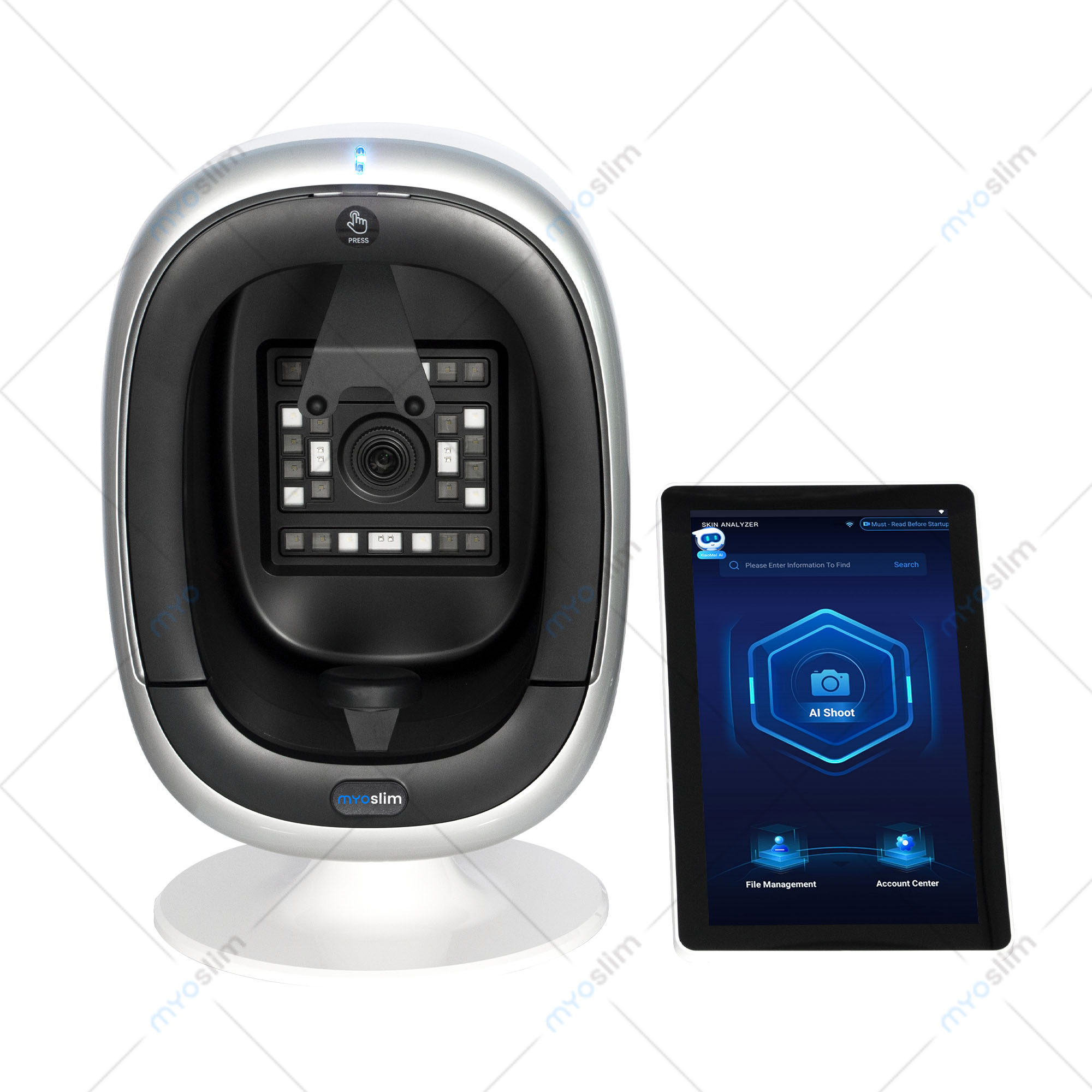 เครื่องวิเคราะห์สภาพผิวหน้า AI - 3D Printing Ai บทวิจารณ์และราคา