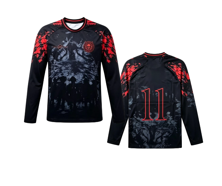 เสื้อยืดแขนยาวพิมพ์ลายเงาปีศาจ - 3D Printing Jersey บทวิจารณ์และราคา