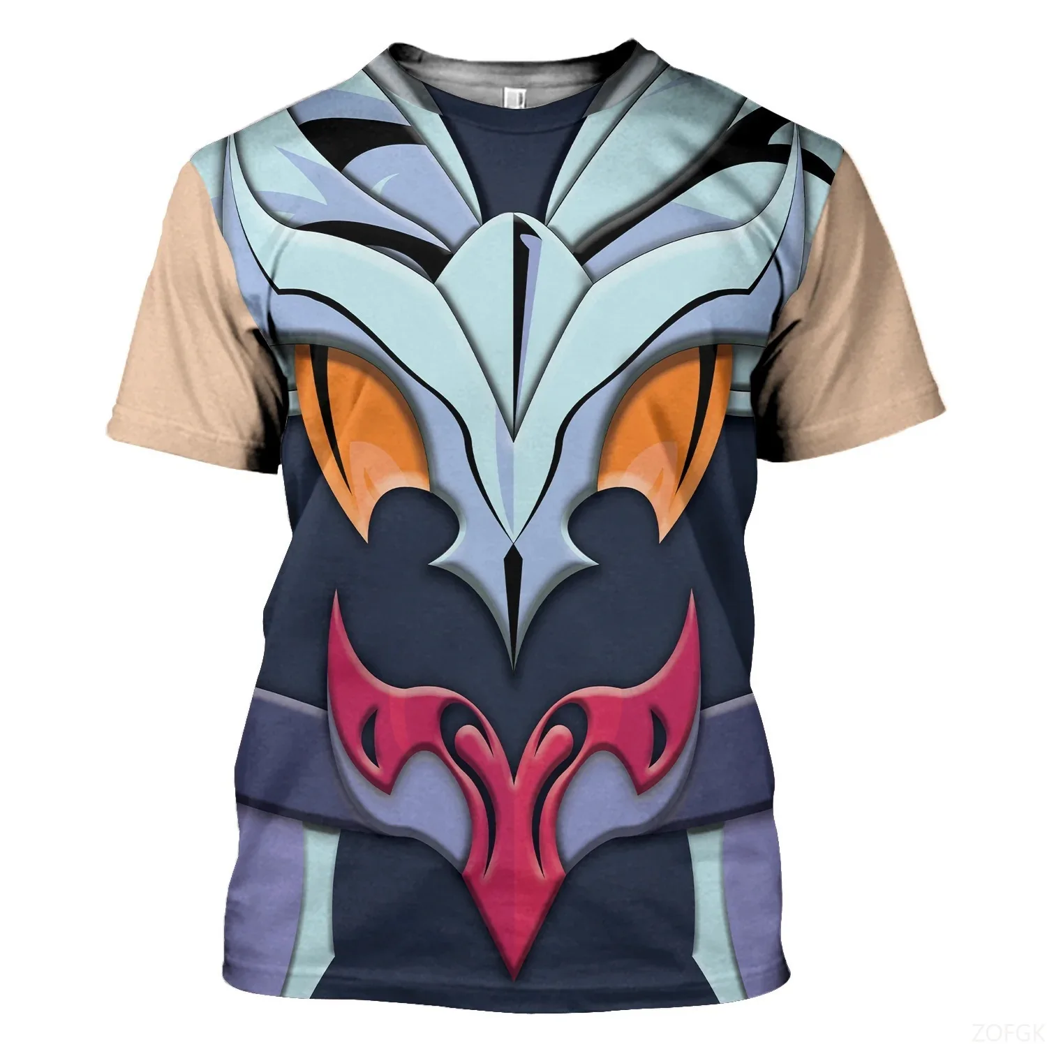 3D แฟชั่นการ์ตูนอะนิเมะ Saint  - 3D Printing Jersey บทวิจารณ์และราคา
