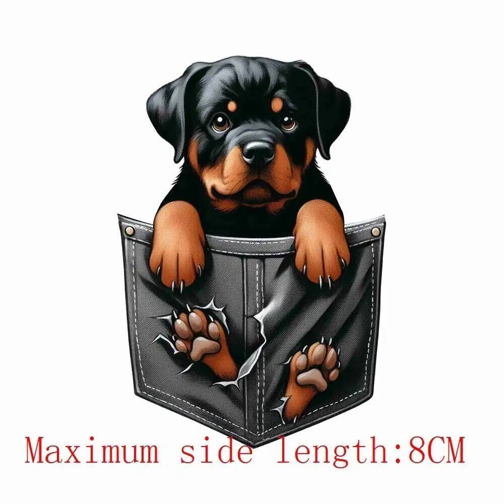 8 ซม.ใหม่กระเป๋าสุนัขสัตว์เหล็ - 3D Printing Vinyl บทวิจารณ์และราคา