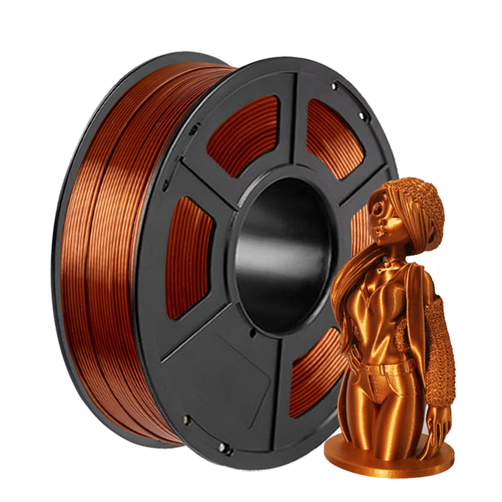เส้นใยพิมพ์ 3 มิติ PLA ไหมสีแด - 3D Printing Nylon Filament บทวิจารณ์และราคา