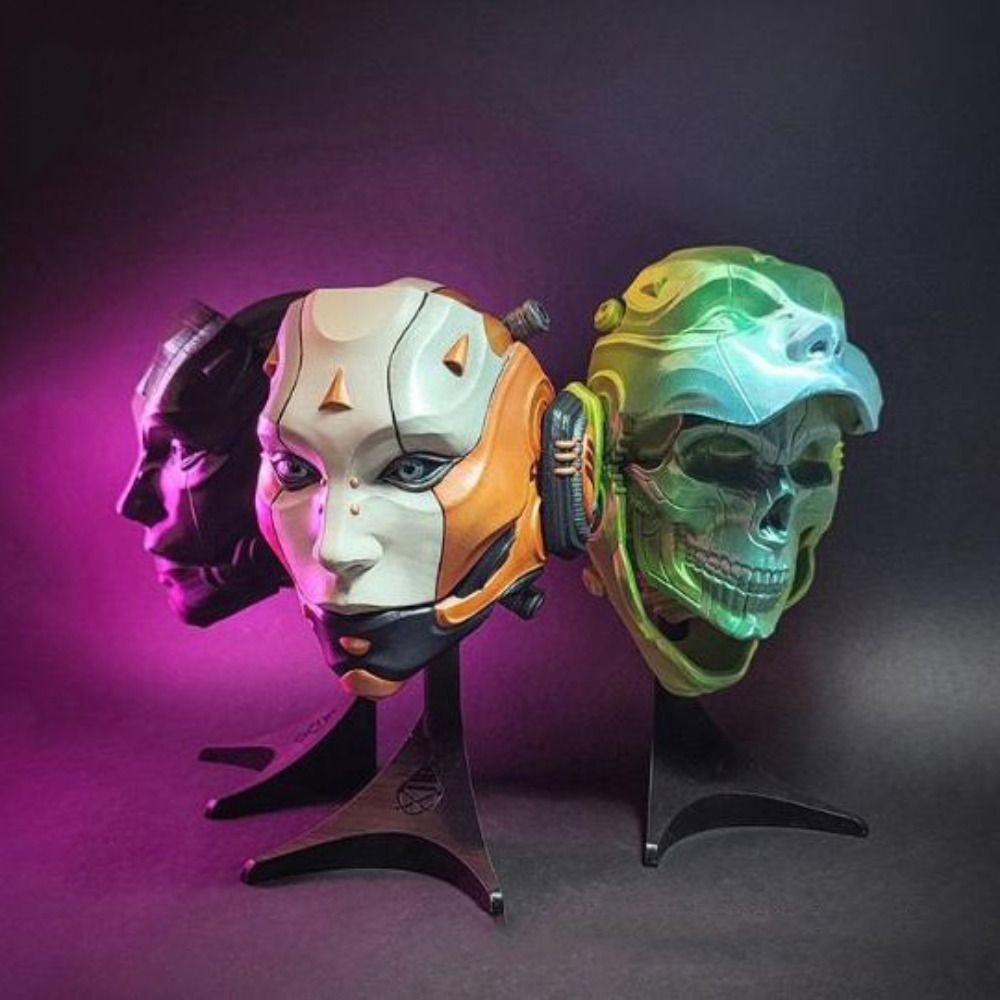 หน้ากากพิมพ์ 3 มิติ แบบกำหนดเอ - 3D Printing Mask บทวิจารณ์และราคา