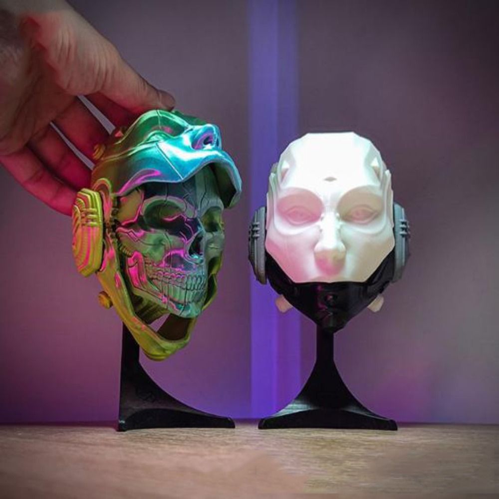 หน้ากากพิมพ์ 3 มิติ แบบกำหนดเอ - 3D Printing Mask บทวิจารณ์และราคา