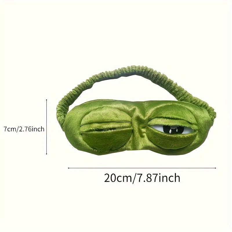 หน้ากากปิดตา 3 มิติ ลายกบสุดน่ - 3D Printing Mask บทวิจารณ์และราคา