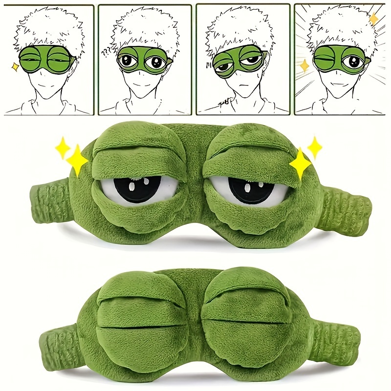 หน้ากากปิดตา 3 มิติ ลายกบสุดน่ - 3D Printing Mask บทวิจารณ์และราคา