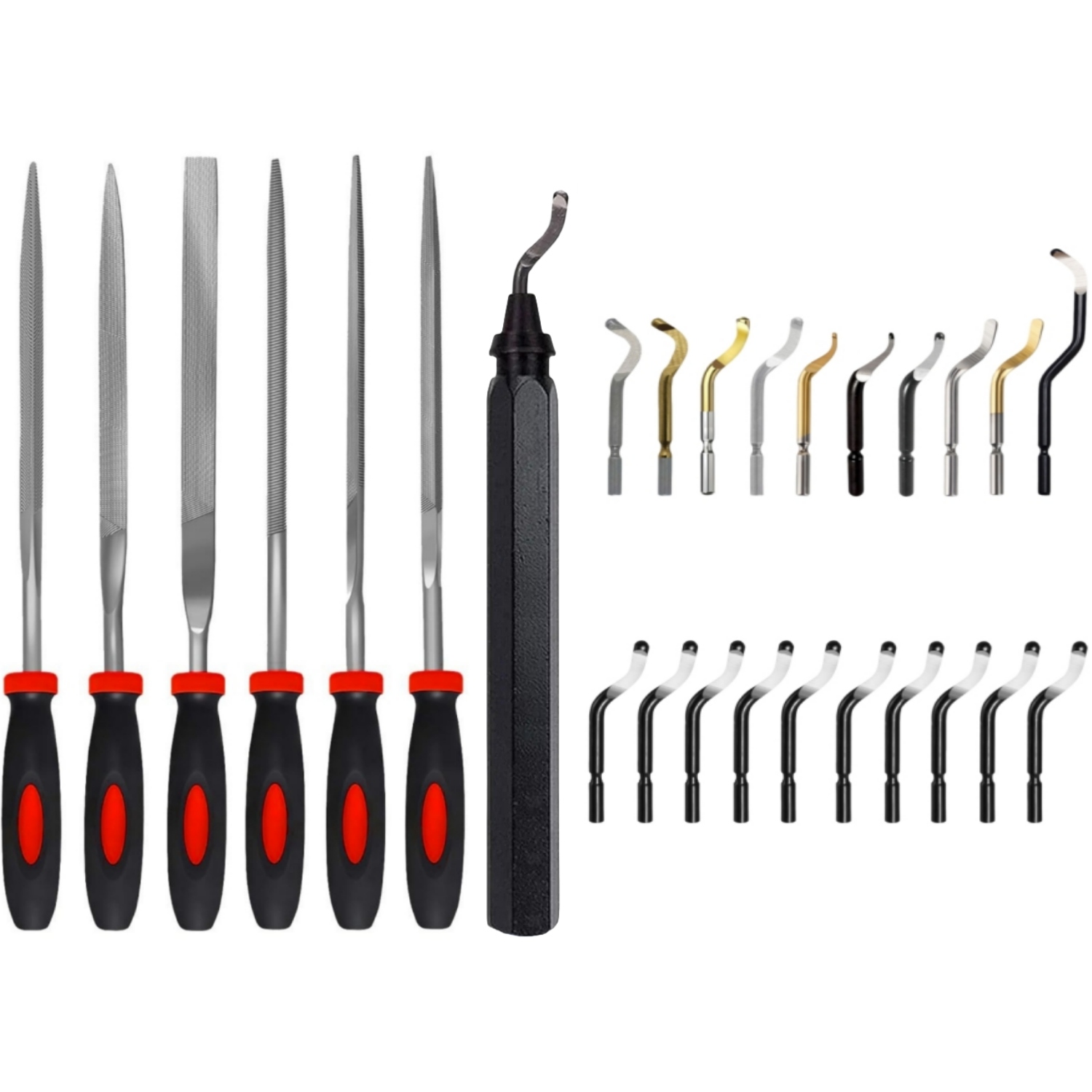 ชุดเครื่องมือขจัดครีบ 27 ชิ้น  - 3D Printing File Free บทวิจารณ์และราคา