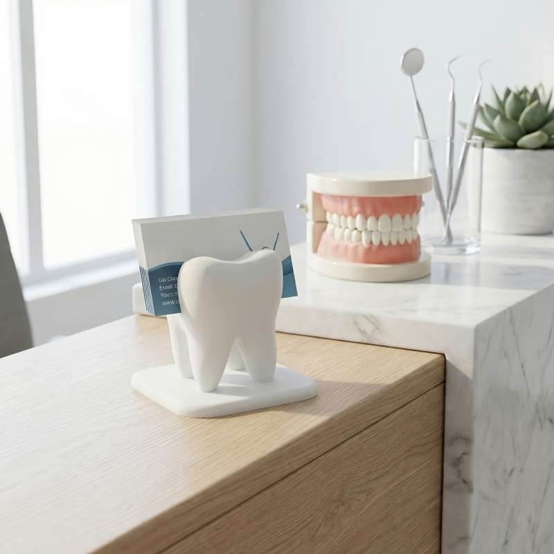 ที่ใส่นามบัตรรูปฟันพิมพ์ 3 มิต - 3D Printing Table บทวิจารณ์และราคา