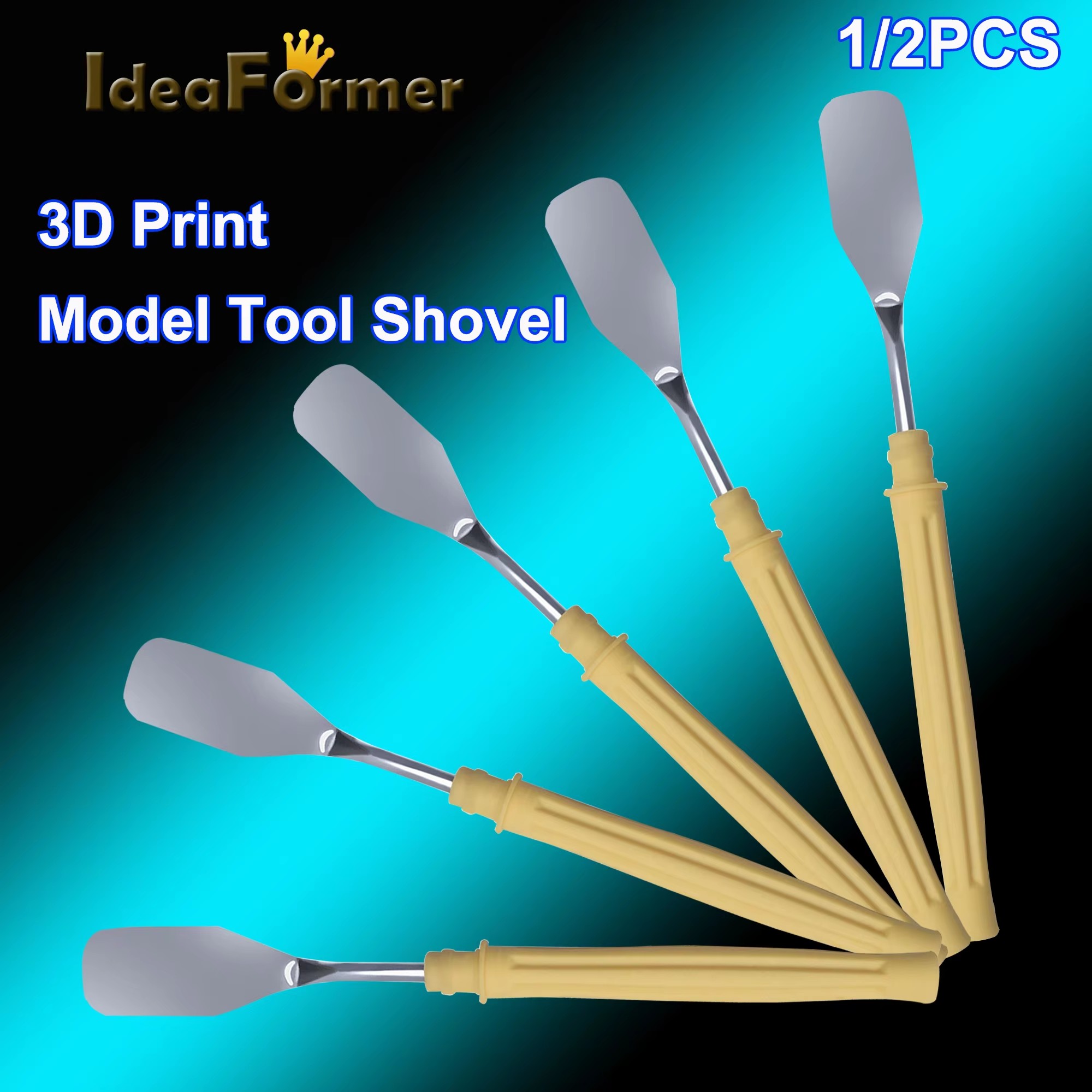 1/2PC วัสดุเส้นใยสำหรับเครื่อง - Print Removal Spatula บทวิจารณ์และราคา