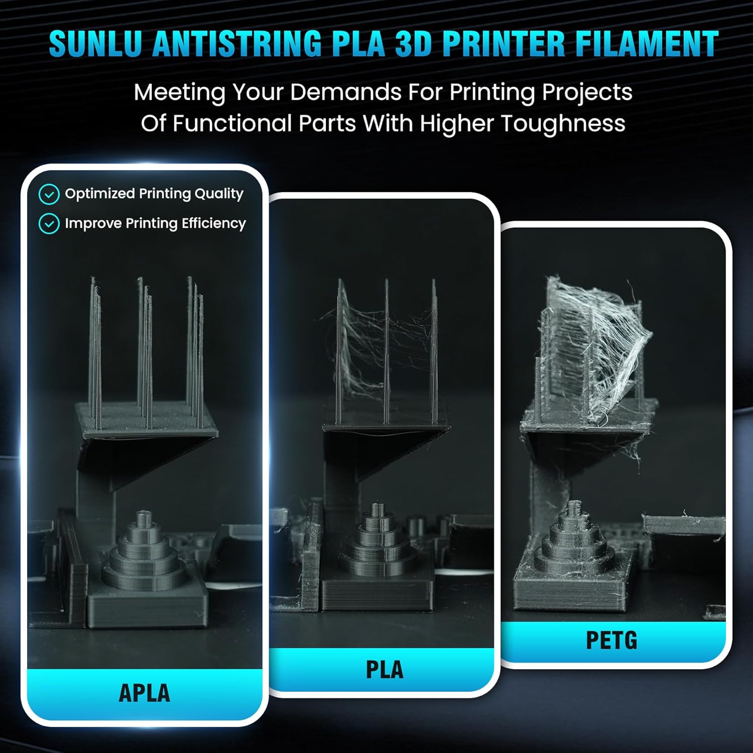 SUNLU 10KG APLA/PLA Meta/ความเ - 3D Printing Nylon Filament บทวิจารณ์และราคา